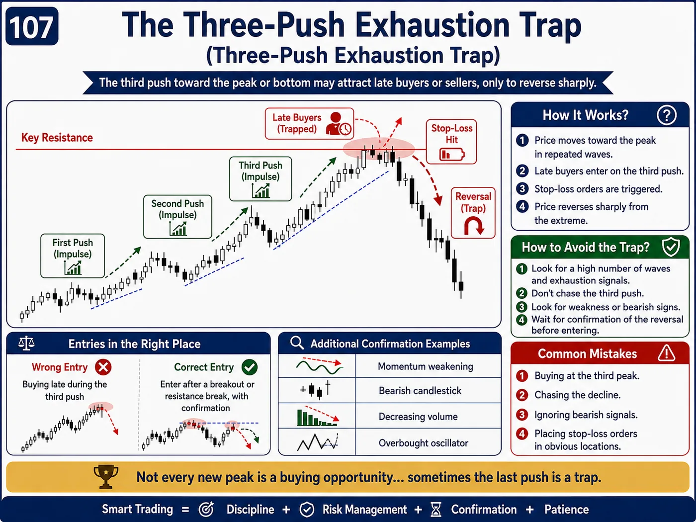 Indicator manipulation trap inside the trend: price action, liquidity and risk management guide