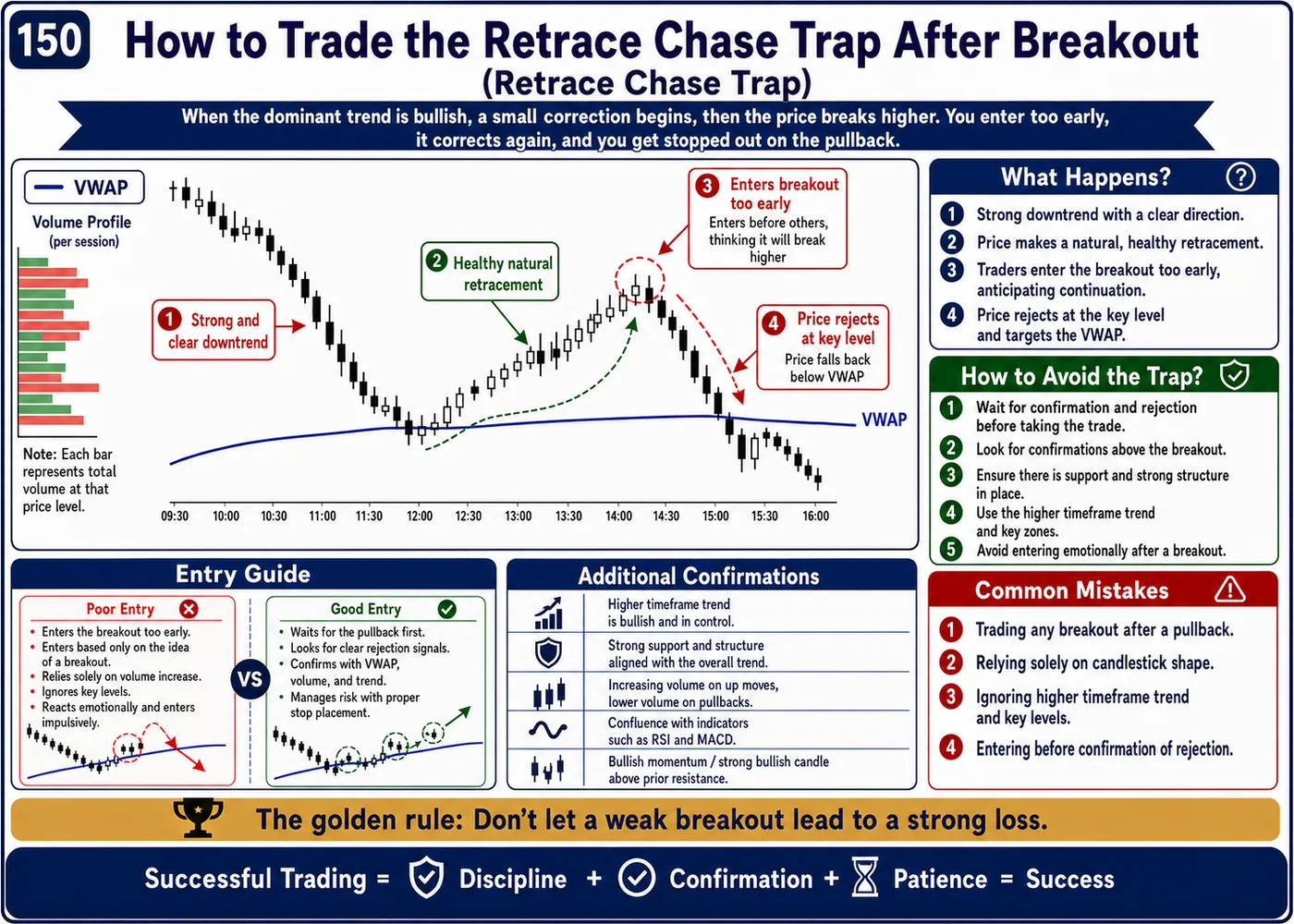 Failed retest trap on lower timeframes: price action, liquidity and risk management guide