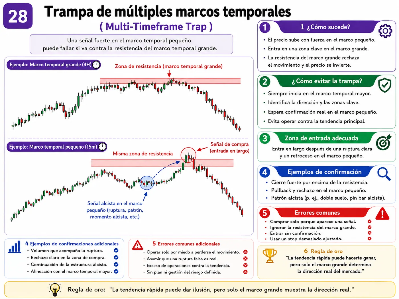 Trampa de deslizamiento en baja liquidez en soporte y resistencia: guía de price action, liquidez y gestión del riesgo