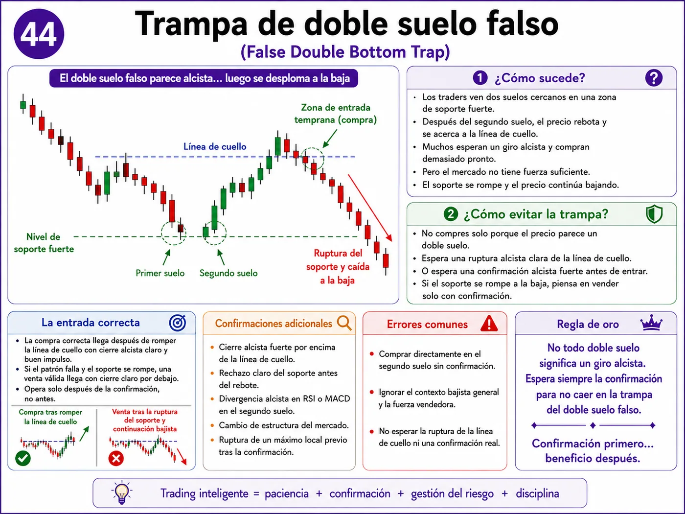 Trampa de barrido de liquidez bajo mínimos durante la apertura del mercado: guía de price action, liquidez y gestión del riesgo