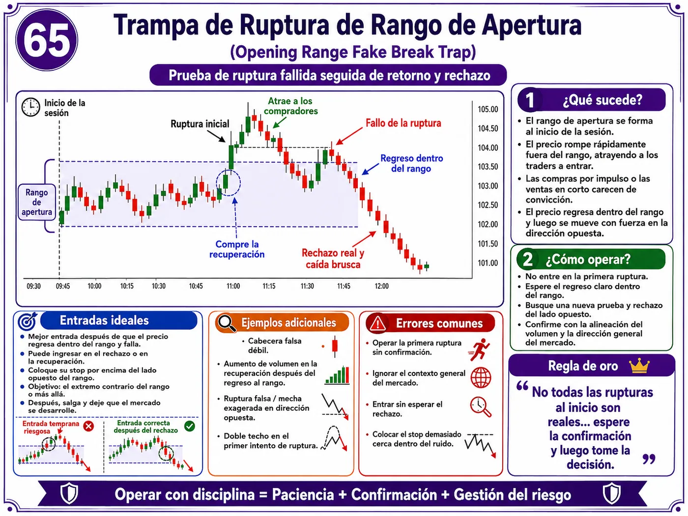 Trampa de ruptura de la zona de valor alta VAH con baja liquidez: guía de price action, liquidez y gestión del riesgo