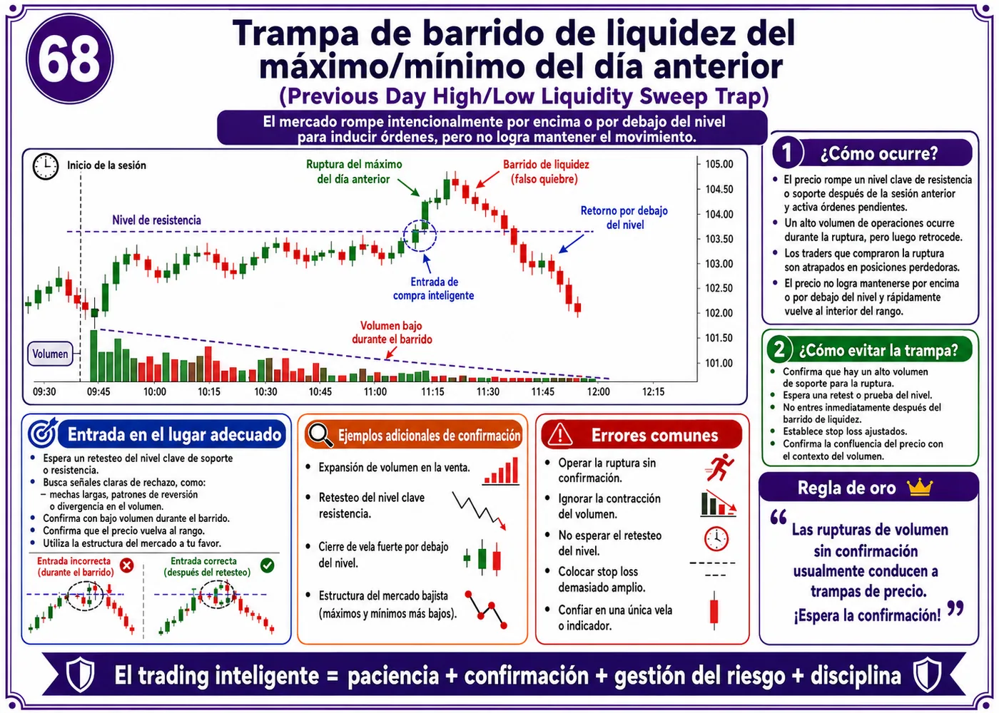 Trampa de deslizamiento en baja liquidez con baja liquidez: guía de price action, liquidez y gestión del riesgo