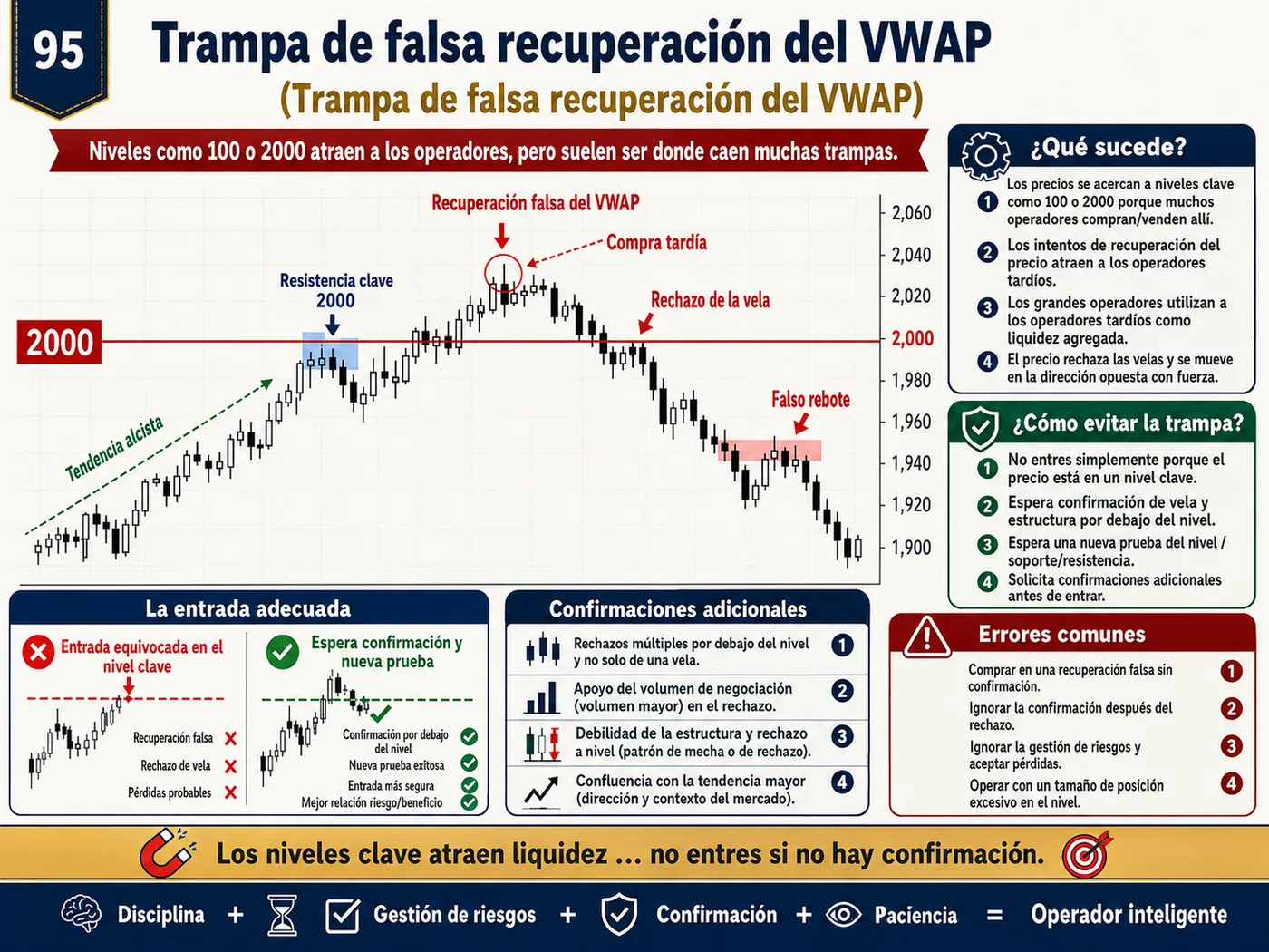 Trampa de sobrecompra y sobreventa después de noticias económicas: guía de price action, liquidez y gestión del riesgo