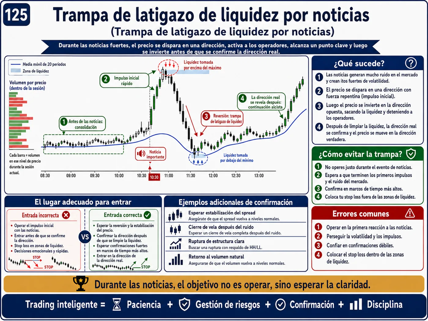 Trampa de ruptura de la zona de valor alta VAH en el retesteo: guía de price action, liquidez y gestión del riesgo