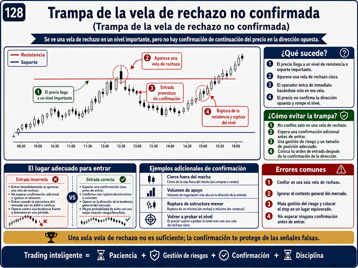 Trampa de deslizamiento en baja liquidez en el retesteo: guía de price action, liquidez y gestión del riesgo