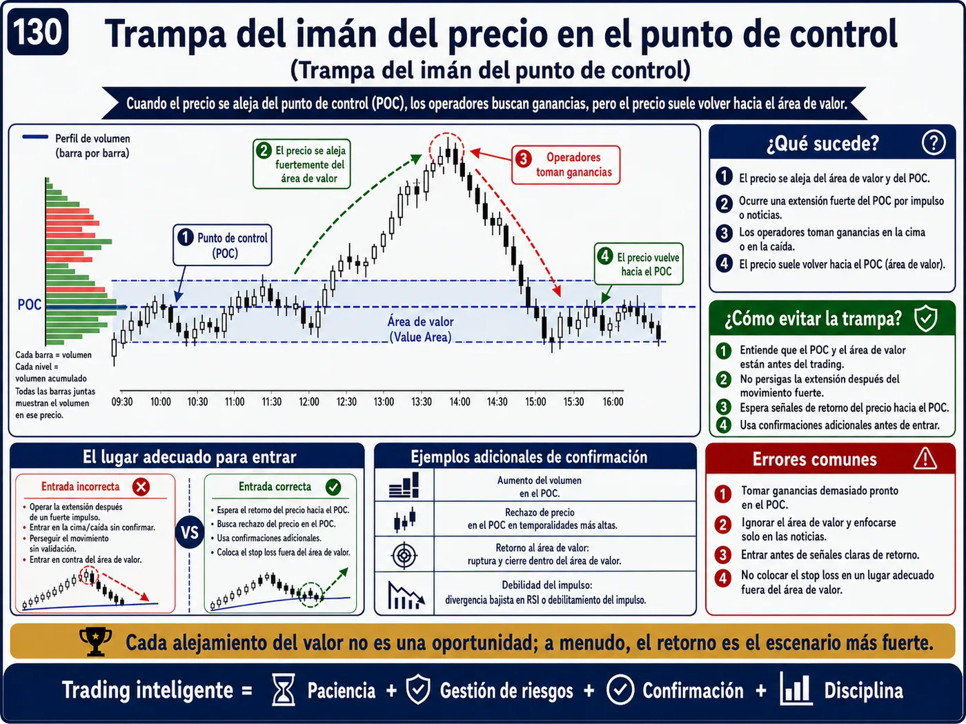 Trampa de retesteo fallido en el retesteo: guía de price action, liquidez y gestión del riesgo