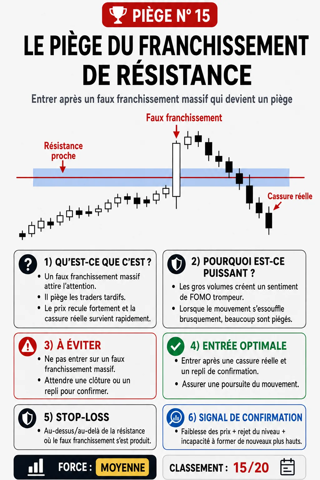 Piège de surachat et de survente: analyse price action, liquidité et gestion du risque