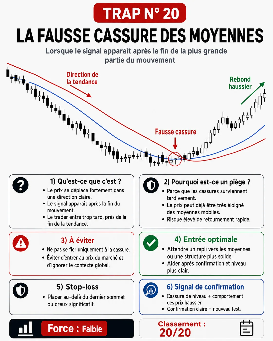 Piège de figure graphique trop parfaite: analyse price action, liquidité et gestion du risque