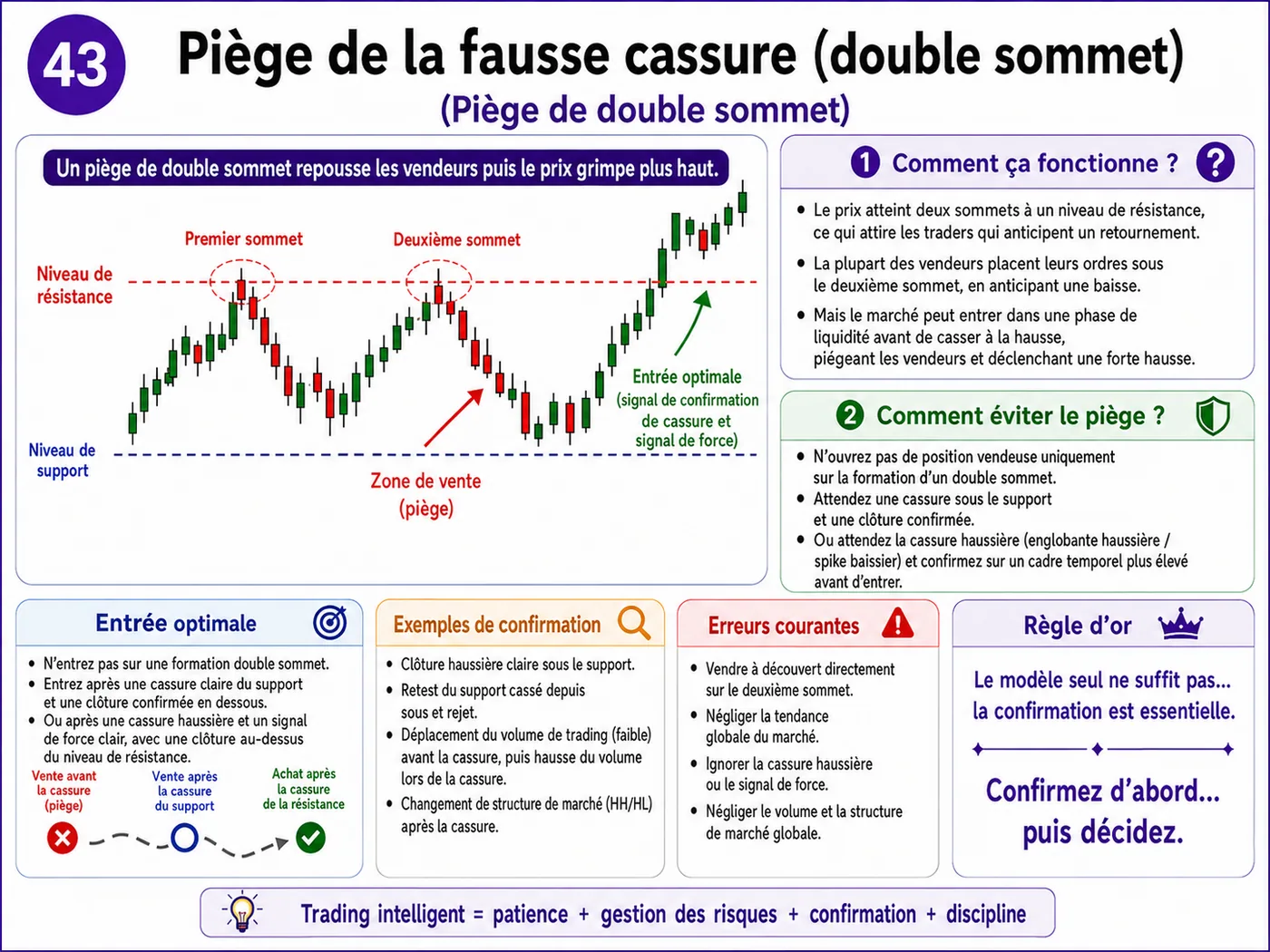 Piège de prise de liquidité au-dessus des sommets à l'ouverture du marché: analyse price action, liquidité et gestion du risque