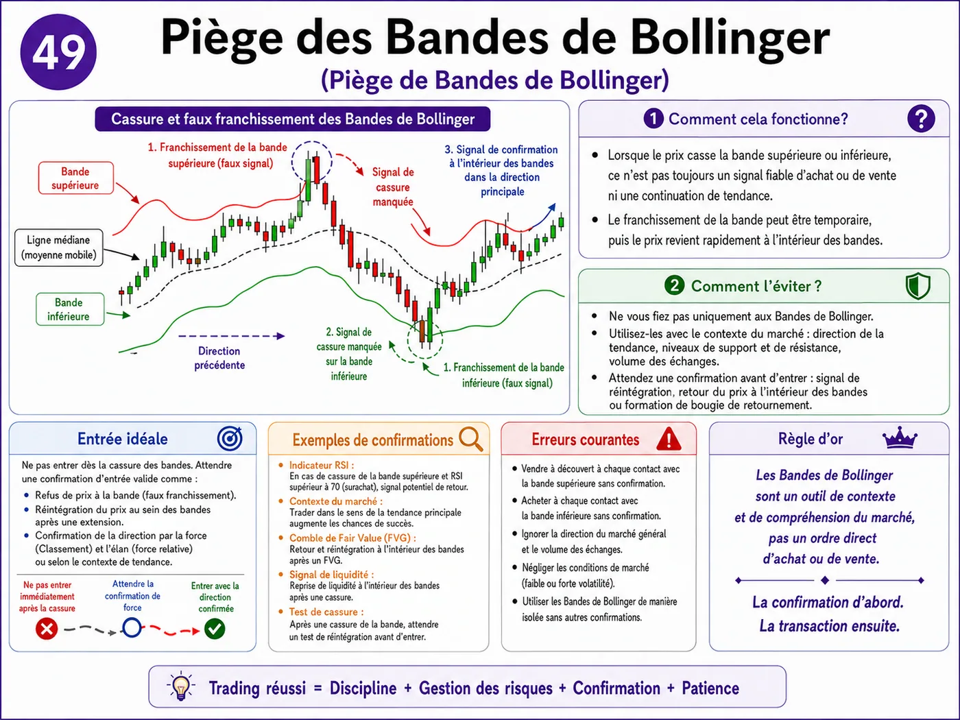 Piège de poursuite d'une bougie forte à l'ouverture du marché: analyse price action, liquidité et gestion du risque