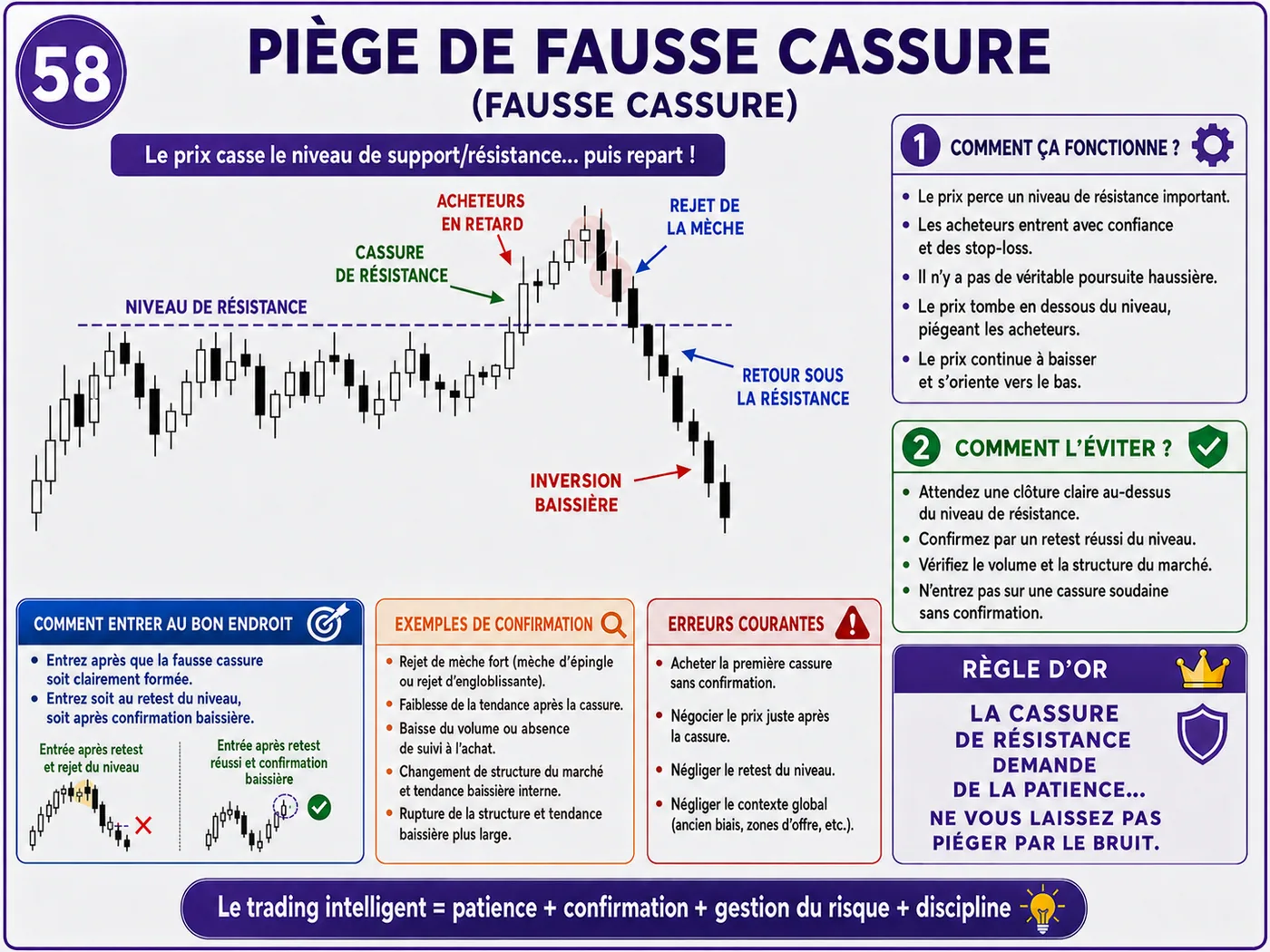 Piège du faux volume à l'ouverture du marché: analyse price action, liquidité et gestion du risque
