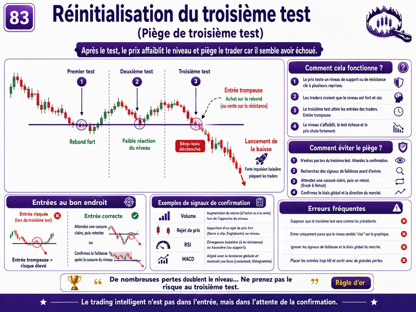 Piège de prise de liquidité au-dessus des sommets après les annonces économiques: analyse price action, liquidité et gestion du risque