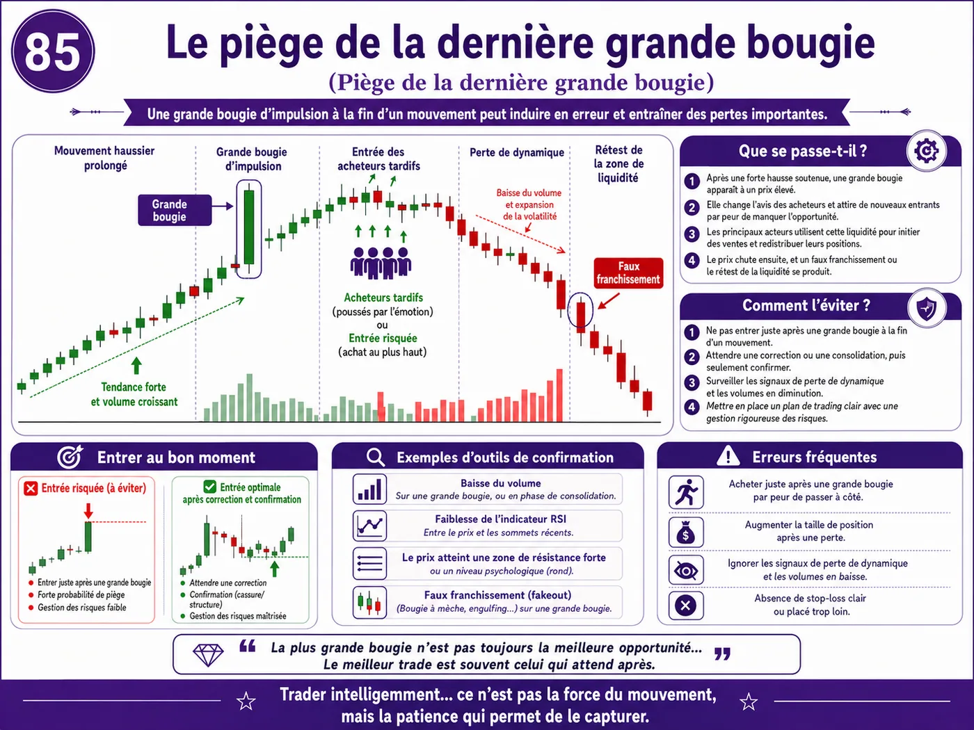Piège de prise de liquidité sous les creux après les annonces économiques: analyse price action, liquidité et gestion du risque