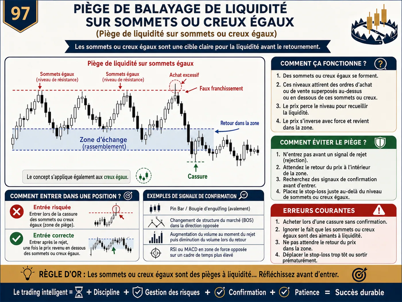 Piège de surachat et de survente après les annonces économiques: analyse price action, liquidité et gestion du risque