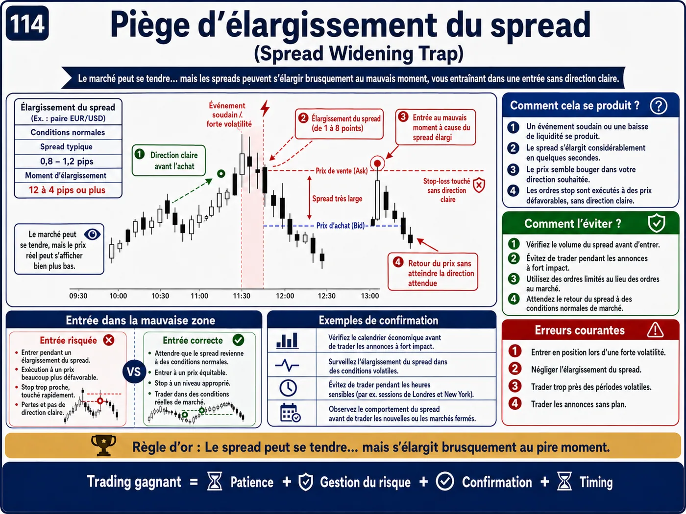 Piège du stop loss trop serré dans la tendance: analyse price action, liquidité et gestion du risque