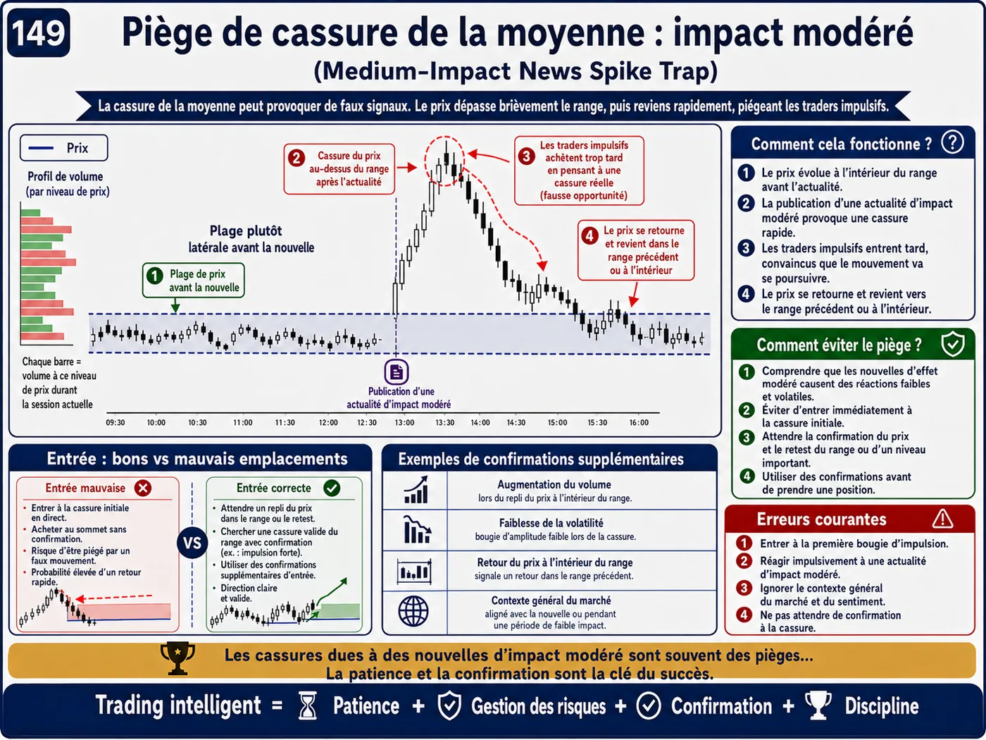 Piège de figure graphique trop parfaite lors du retest: analyse price action, liquidité et gestion du risque